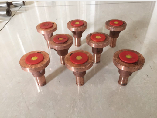 Copper earthing terminal